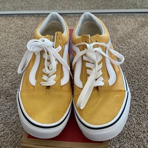 Yellow Old Skool Vans